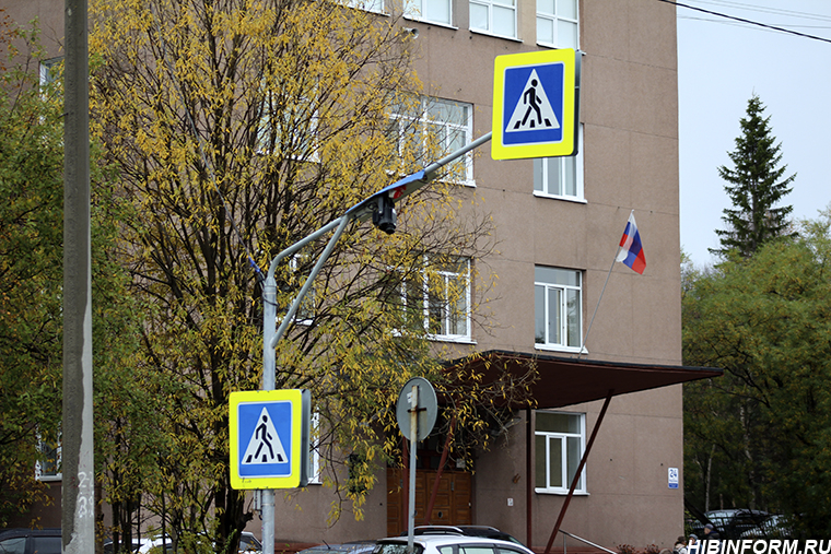 В городе Мурманской области появится первый пешеходный переход со световым коридором Пешеходный переход