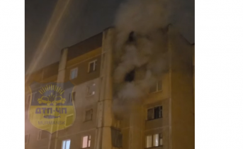 Стали известны подробности ночного пожара в жилом доме Мурманска Пожар