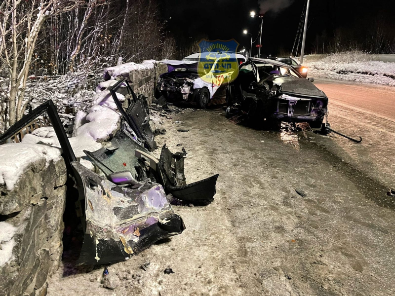 Последствия страшной аварии в Мурманске попали на видео ДТП