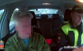 Задержание попало на видео в Мурманской области видео ГИБДД