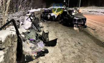 Последствия страшной аварии в Мурманске попали на видео ДТП