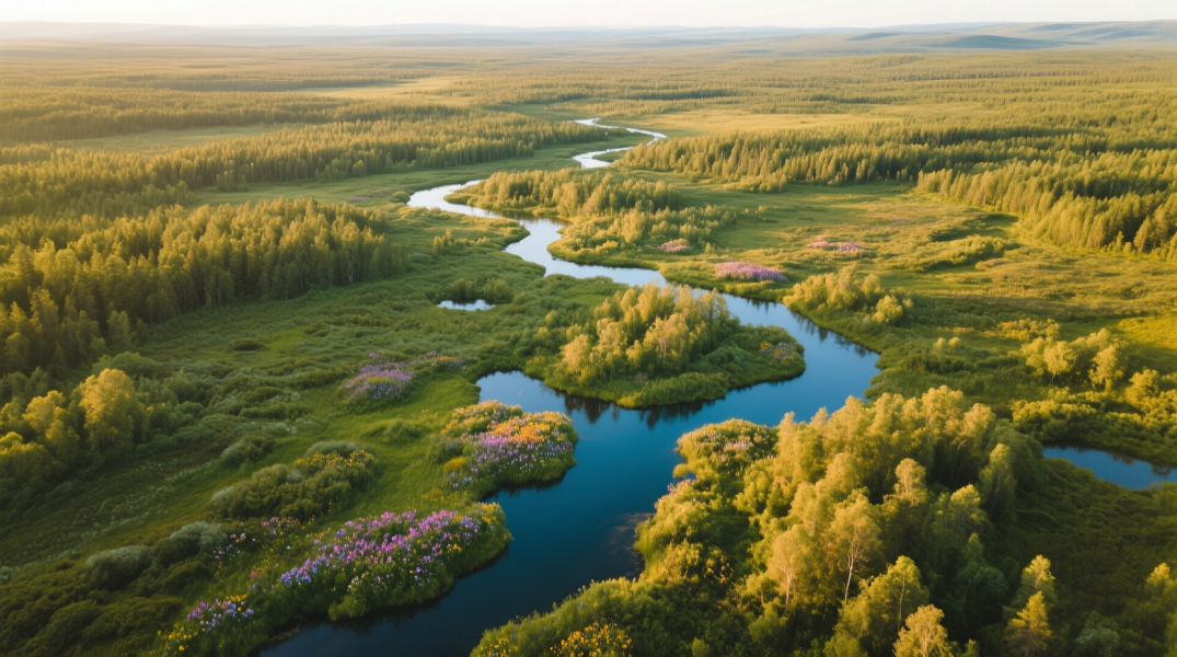 Лес