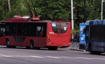 В Мурманске ввели дополнительные рейсы Троллейбус