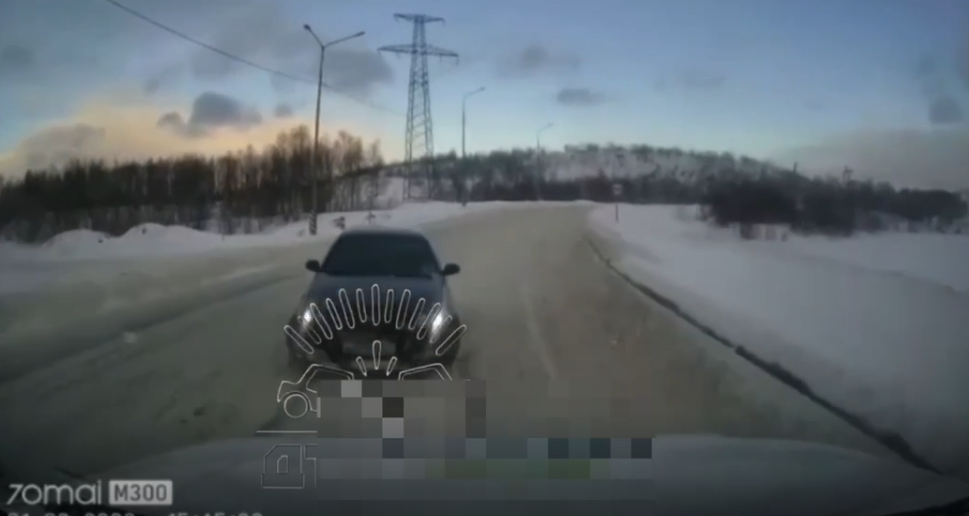 Авария в Мурманской области Машина