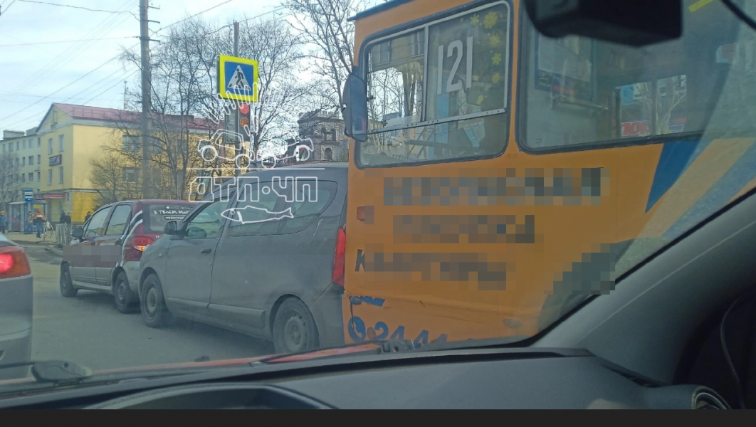 Массовая авария в Мурманске Авария
