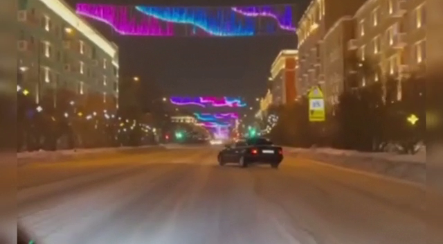 Опасное вождение в Мурманске Дрифт