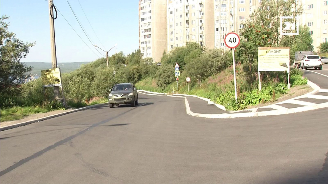 Ремонт дороги в Мурманске пошел не по плану Дома, дорога, автомобиль