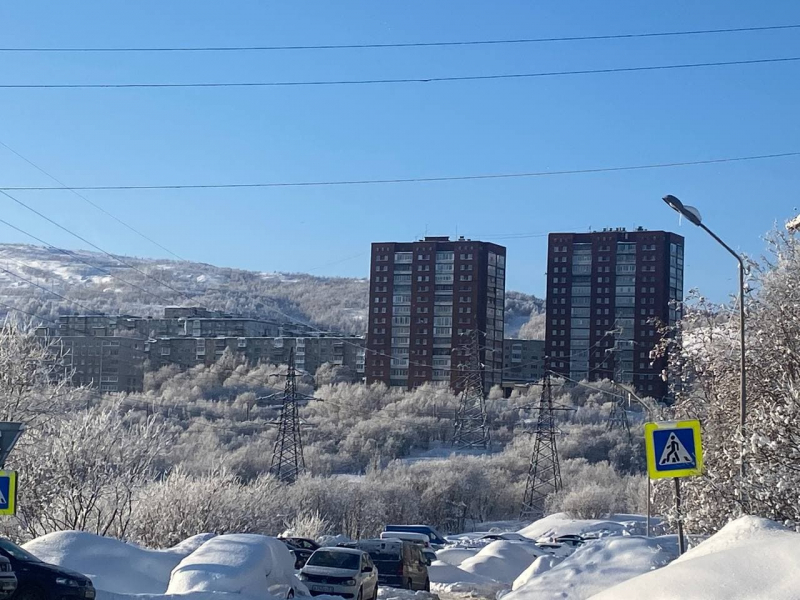 В Мурманске продолжается рост цен на жилье Многоэтажный дом