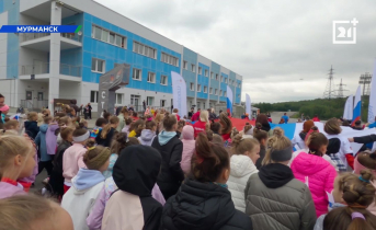 Праздничный забег прошел в Мурманске Мурманск