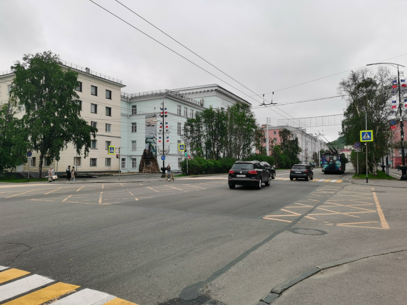 Хорошие новости для мурманских автомобилистов и пешеходов Мурманск