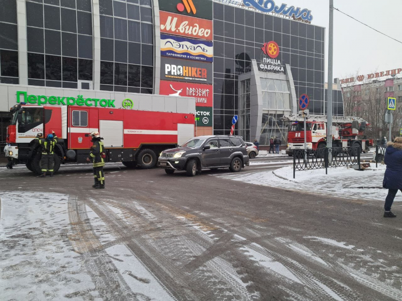 Переполох в отеле Пожарные