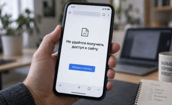 Сайт сбой интернета