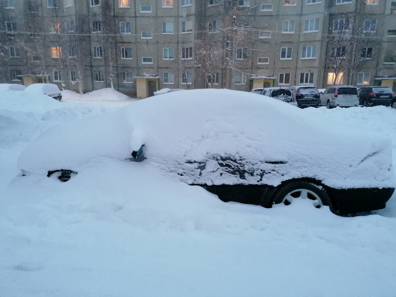 Брошенный автомобиль