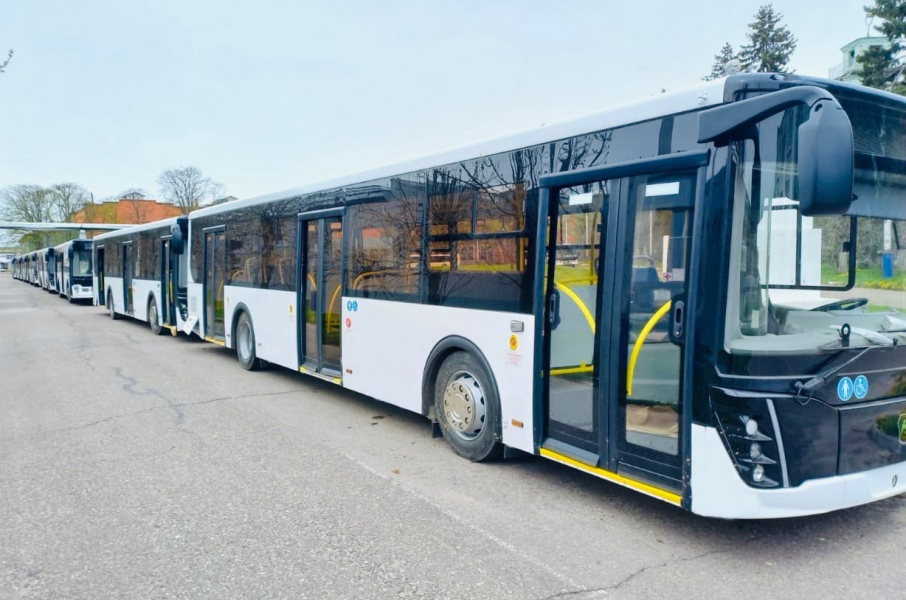 Новые яркие автобусы появятся в Мурманской области Автобусы