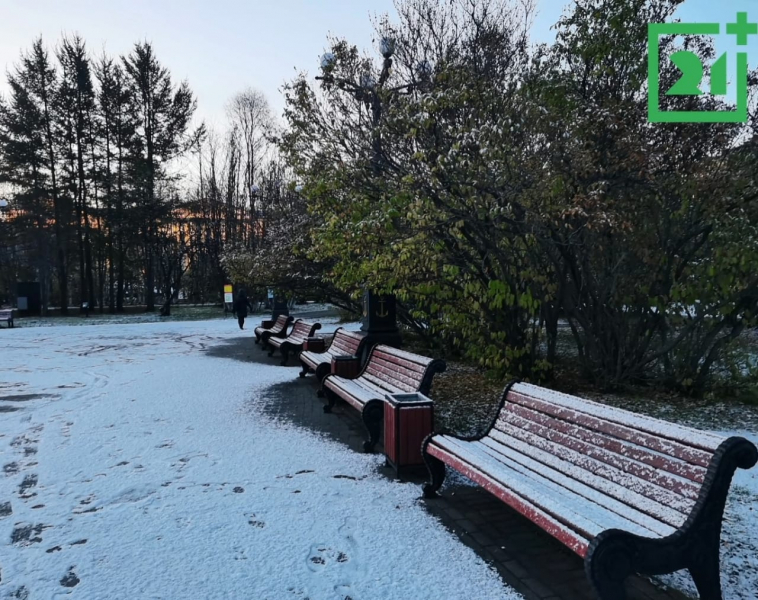 Снег