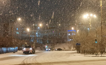 В Мурманске ввели режим повышенной готовности Непогода