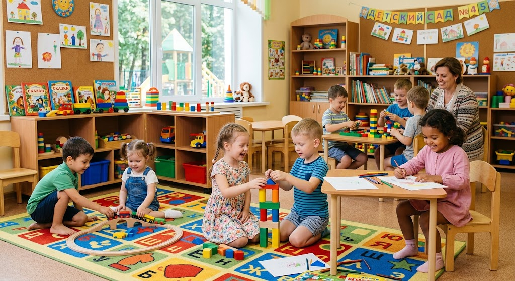 Вечерние группы в детсадах хотят запустить с 2027 года люди