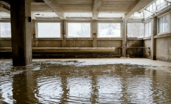 «Нет горячей воды и затоплен подвал». Мурманчане жалуются на «управляшку» Подвал
