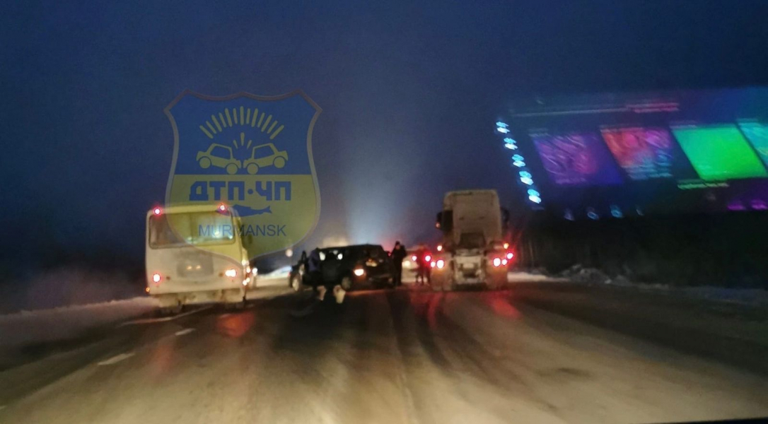 На трассе в Мурманской области произошло серьезное ДТП ДТП