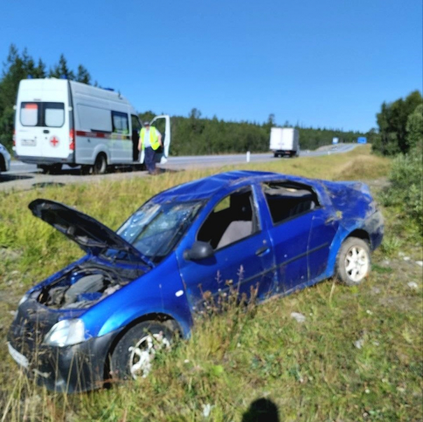 В ДТП на трассе в Мурманской области пострадал человек ДТП