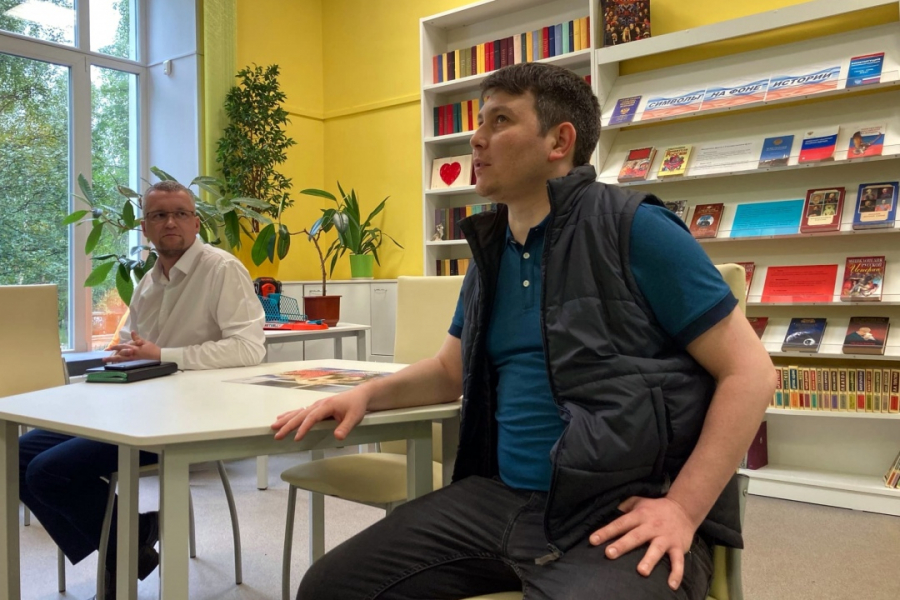 В Мончегорске молодежь встретилась с активными земляками Встреча