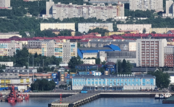 Новое развлечение: в центре Мурманска устраивают рыбалку Морвокзал