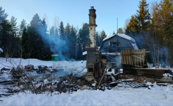 Пожар в Мурманской области унес жизнь человека Пожар