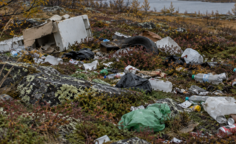 Свалку обнаружили в Мурманской области. Ситуацией заинтересовалась прокуратура 