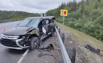 В страшном происшествии в Мурманской области погиб человек Авария