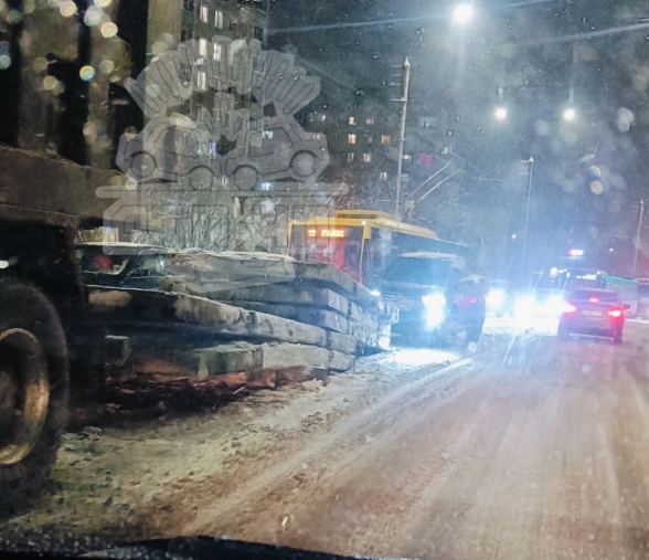 Сцена из страшного фильма повторилась в Мурманске Авария