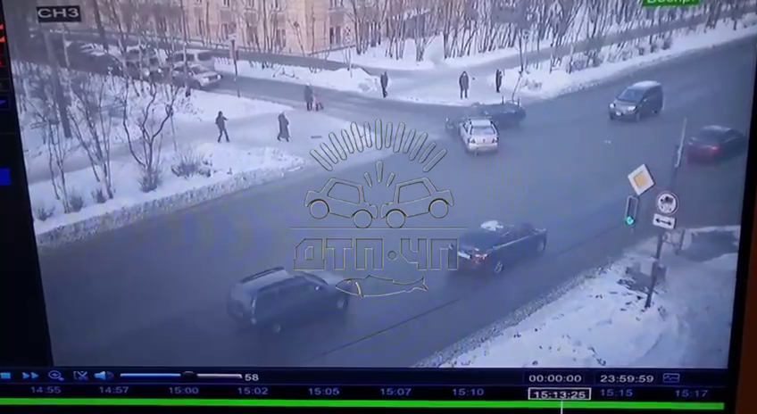 Авария в Мурманске Авария