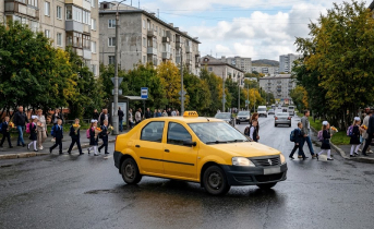 День знаний поднимет спрос на такси в Заполярье Машина