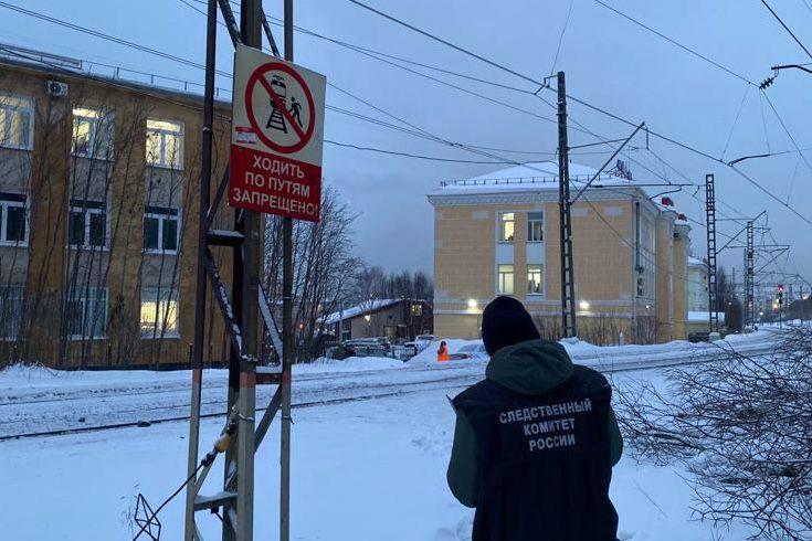 Женщина попала под поезд в центре Мурманска Человек