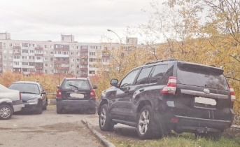 Парковка в одном из мурманских дворов возмутила северян Парковка