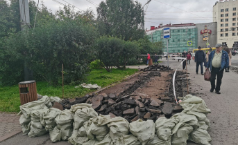 Стала известна причина исчезновения остановок в центре Мурманска Мурманск