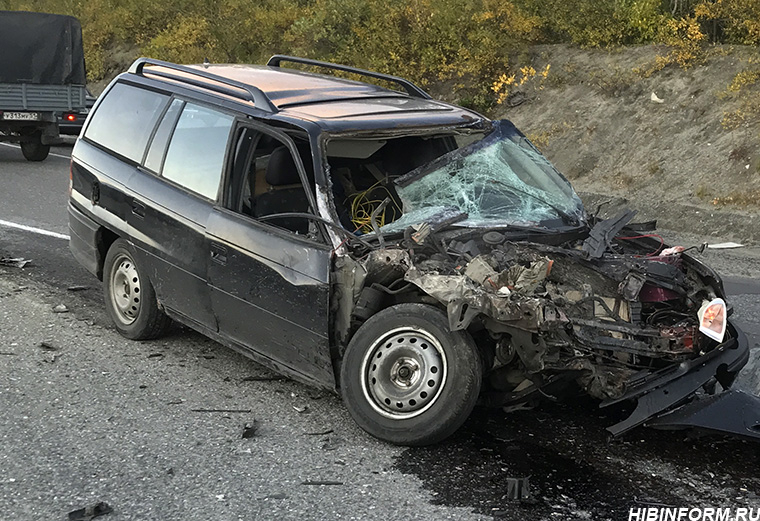Момент страшной аварии в Мурманской области попал на видео ДТП
