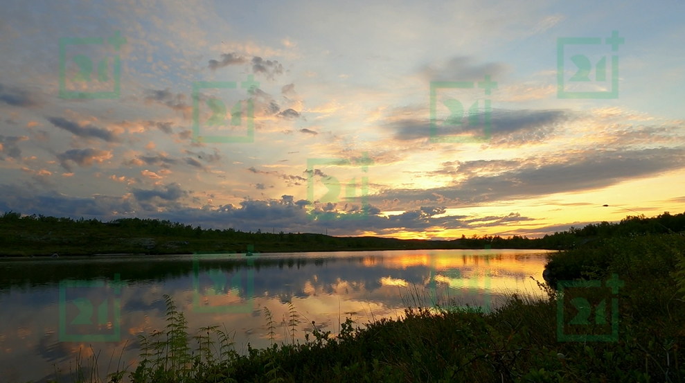 Полярный день покинул Мурманск Природа