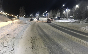 Ночная авария в Мурманскй области Кандалакша