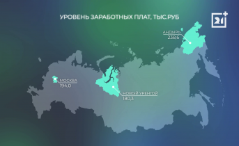 Мурманск занял 15 строчку рейтинга городов России по уровню заработных плат Купюра