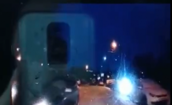 Момент ДТП в Мурманске попал на видео ДТП