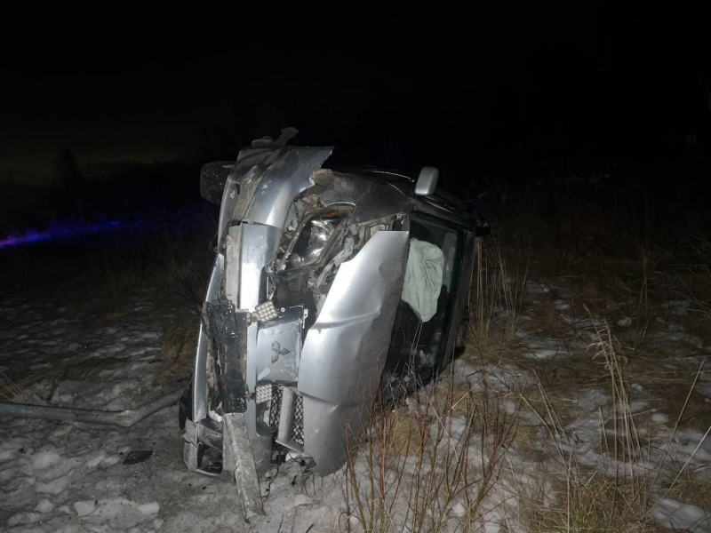 Автомобиль в Мурманской области вылетел в кювет Автомобиль в Мурманской области вылетел в кювет