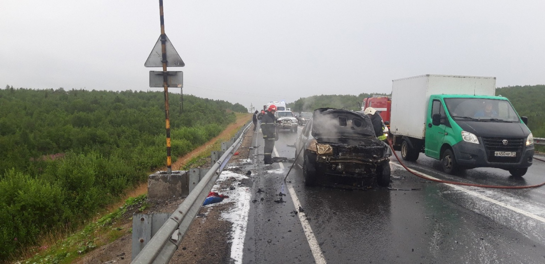 В Мурманской области произошло страшное ДТП ДТП