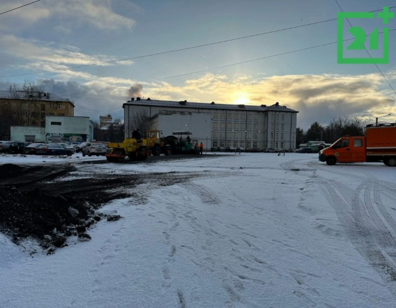 Строительство парковки Парковка