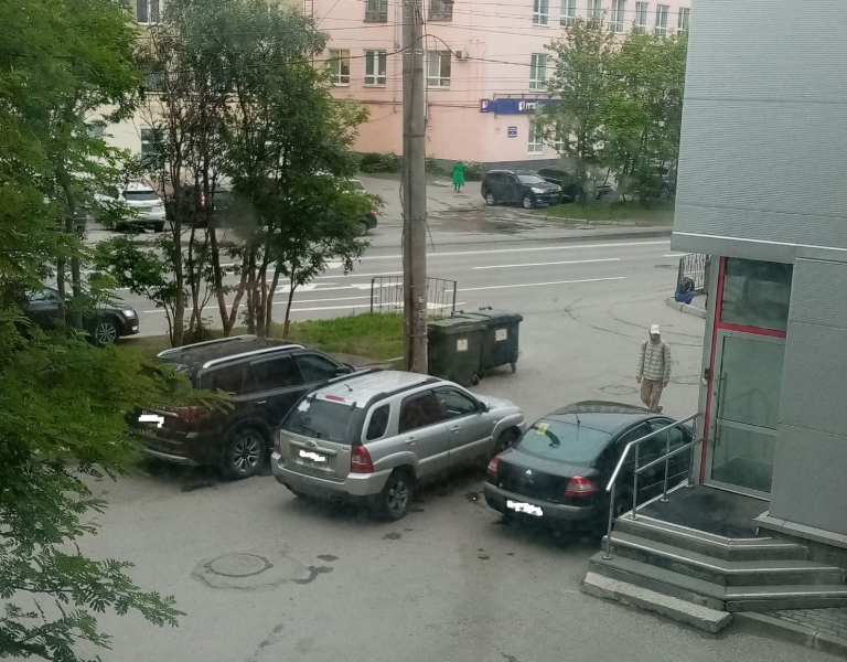 Наглая парковка Автомобили
