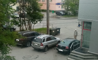 Наглая парковка Автомобили