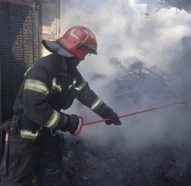 Пожар в Мурманской области Пожарный