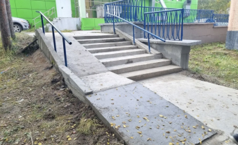 Опасное место устранили в Мурманской области Опасное место устранили в Мурманской области
