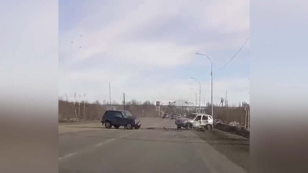 Жесткая авария в Мурманске Авария