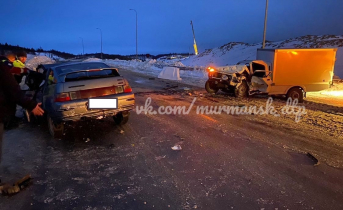 Последствия страшной аварии на трассе в Мурманской области попали на видео Авария