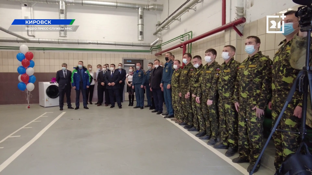 Новое пожарное депо появилось в Мурманской области МЧС